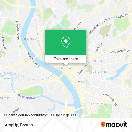 AmpUp map