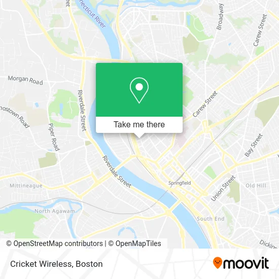 Cricket Wireless map