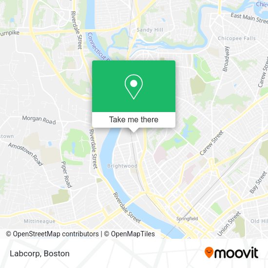 Labcorp map