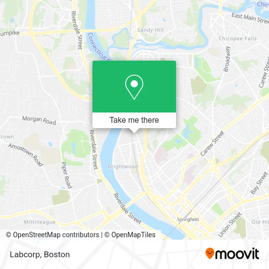Labcorp map