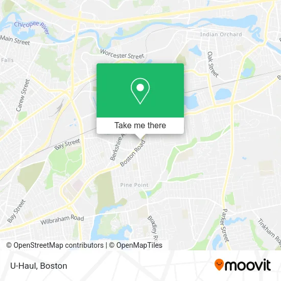 Mapa de U-Haul