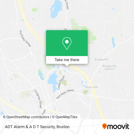 ADT Alarm & A D T Security map