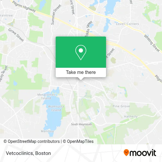 Vetcoclinics map