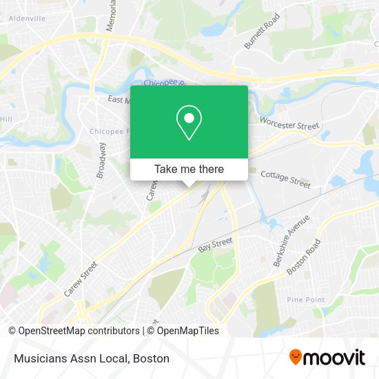Musicians Assn Local map