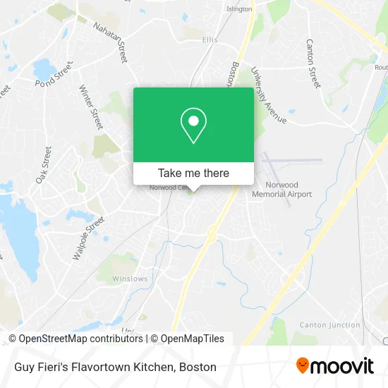 Guy Fieri's Flavortown Kitchen map