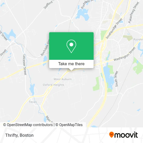 Thrifty map