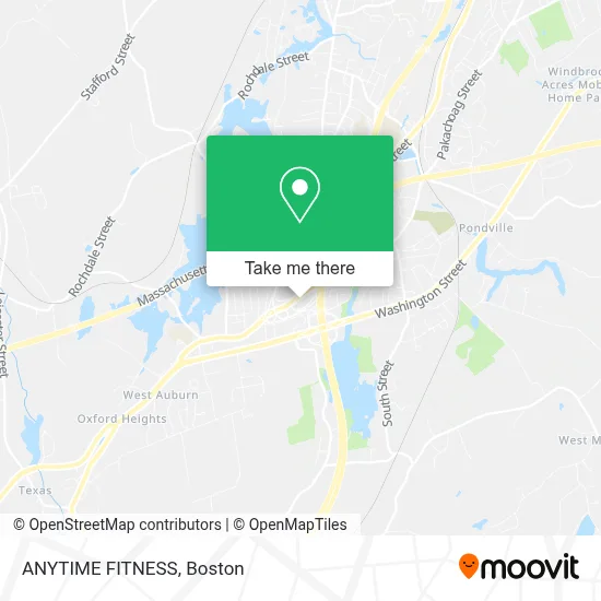 ANYTIME FITNESS map