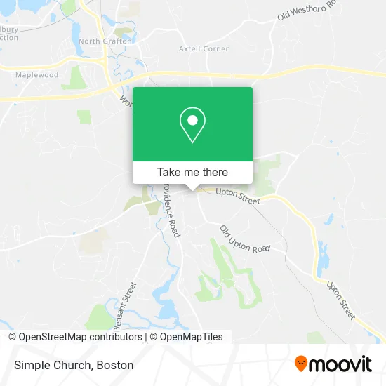 Simple Church map