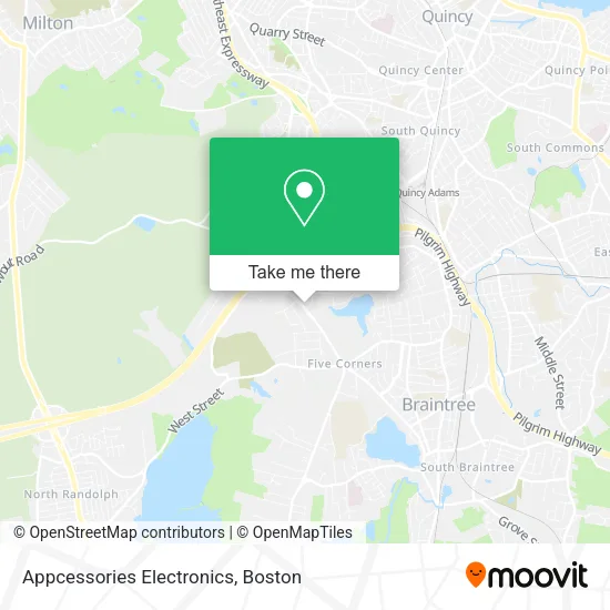 Appcessories Electronics map