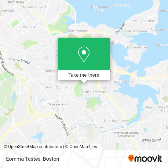 Eomma Tastes map