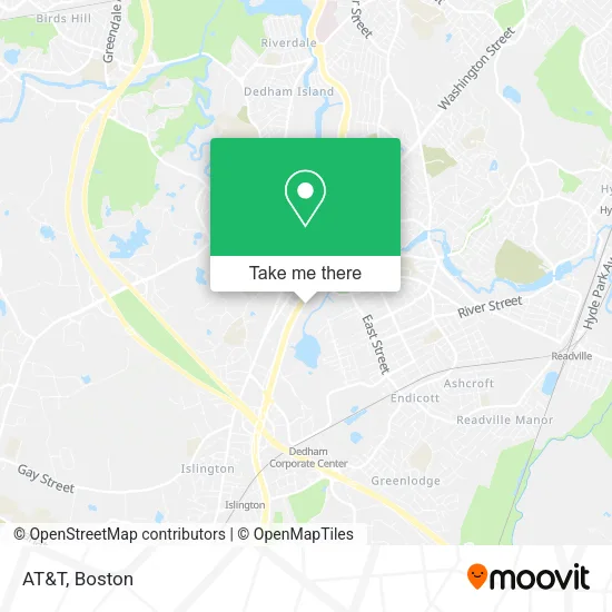 AT&T map