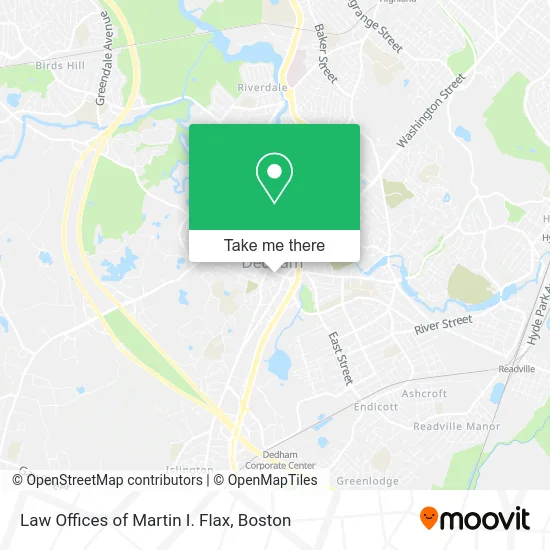 Law Offices of Martin I. Flax map