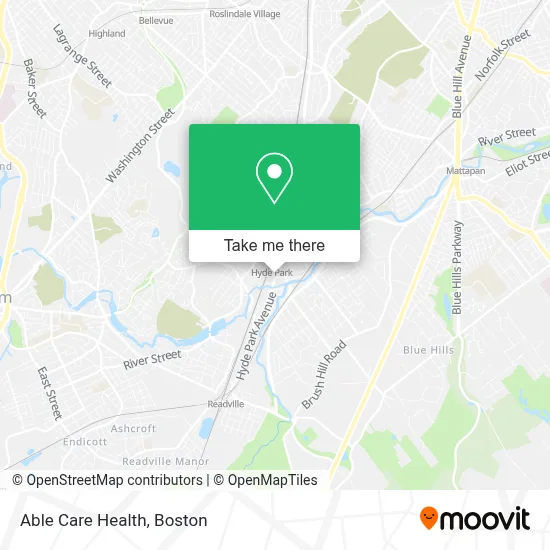 Able Care Health map
