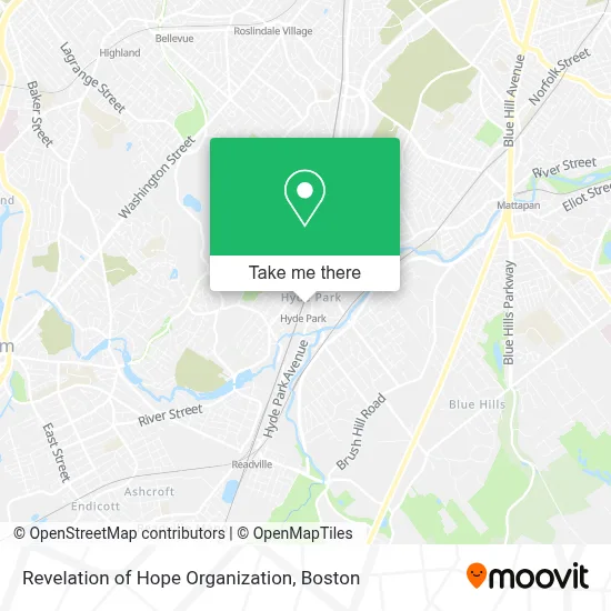 Revelation of Hope Organization map