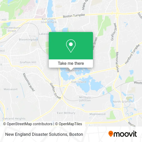 New England Disaster Solutions map