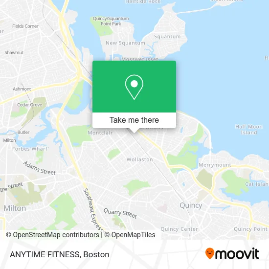 ANYTIME FITNESS map