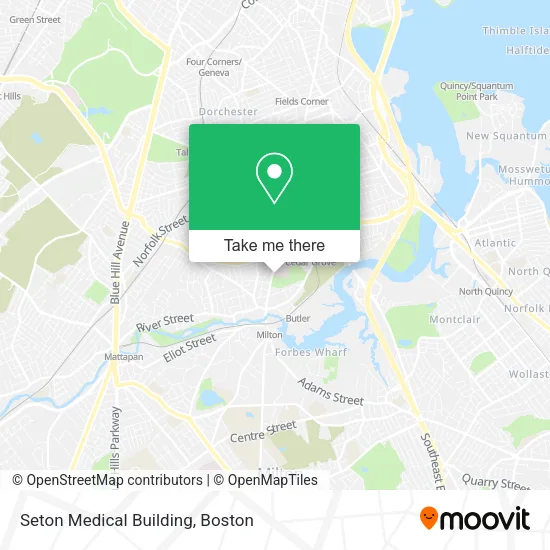 Seton Medical Building map