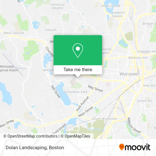 Dolan Landscaping map