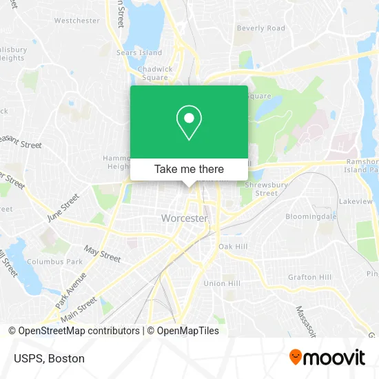 Mapa de USPS