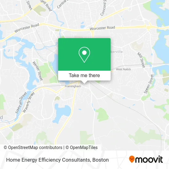 Home Energy Efficiency Consultants map