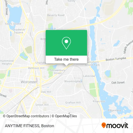 Mapa de ANYTIME FITNESS