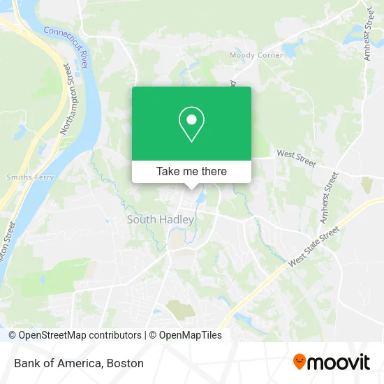 Mapa de Bank of America