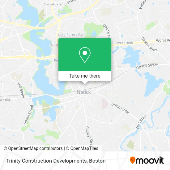 Mapa de Trinity Construction Developments