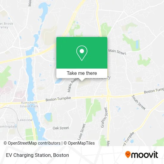 EV Charging Station map