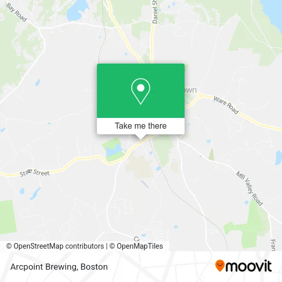 Arcpoint Brewing map