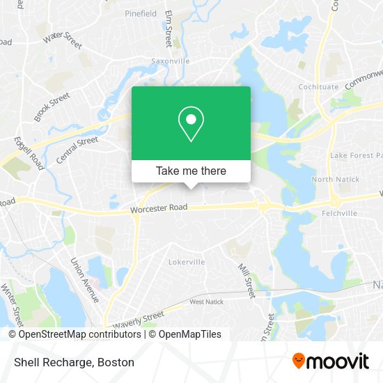 Shell Recharge map