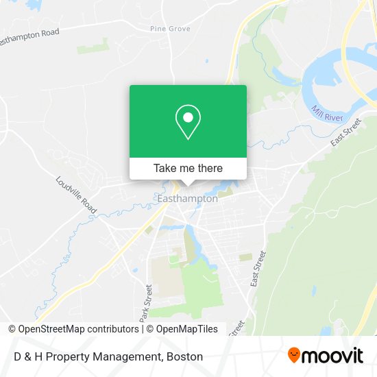 D & H Property Management map