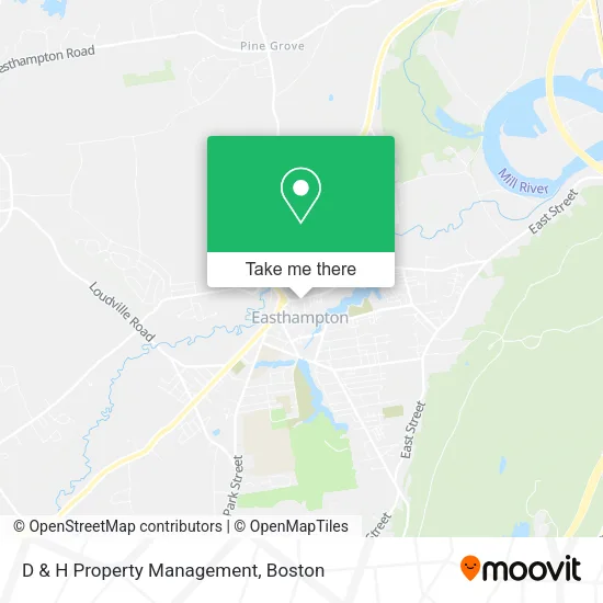 D & H Property Management map