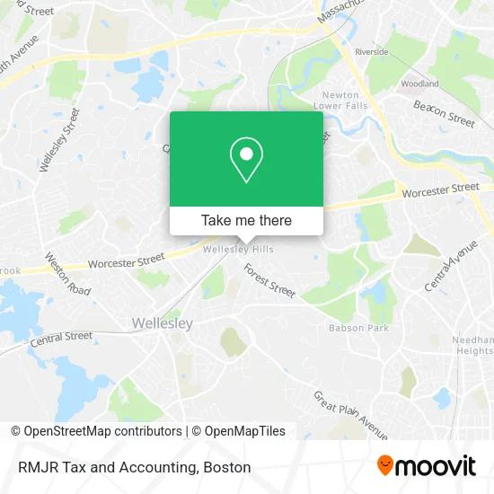 Mapa de RMJR Tax and Accounting