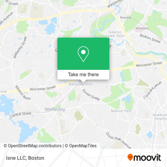 Isne LLC map
