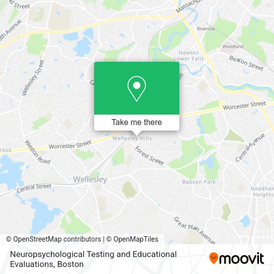 Neuropsychological Testing and Educational Evaluations map