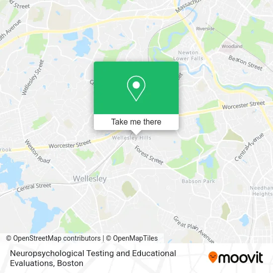 Mapa de Neuropsychological Testing and Educational Evaluations
