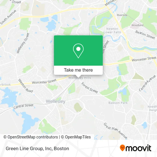 Green Line Group, Inc map