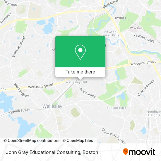 John Gray Educational Consulting map