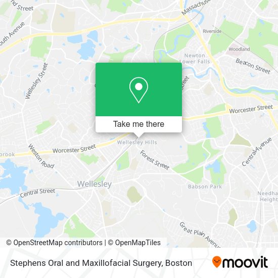 Stephens Oral and Maxillofacial Surgery map