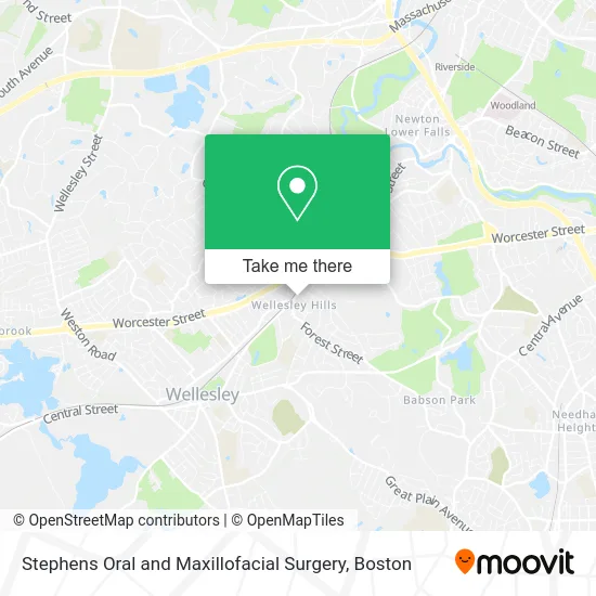 Stephens Oral and Maxillofacial Surgery map