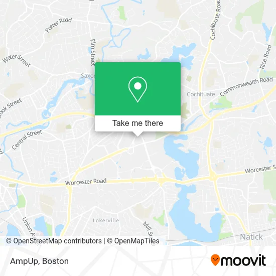 AmpUp map