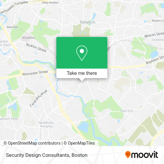Security Design Consultants map
