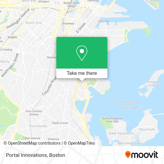 Portal Innovations map