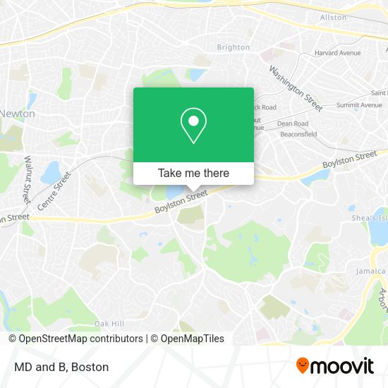 MD and B map