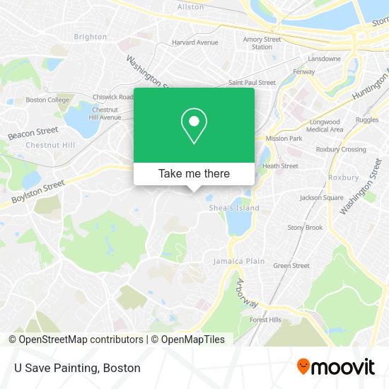 U Save Painting map