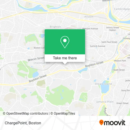 ChargePoint map