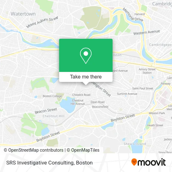 SRS Investigative Consulting map