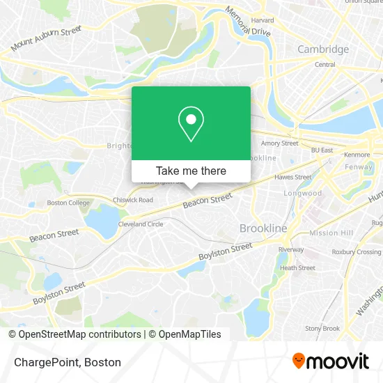 ChargePoint map