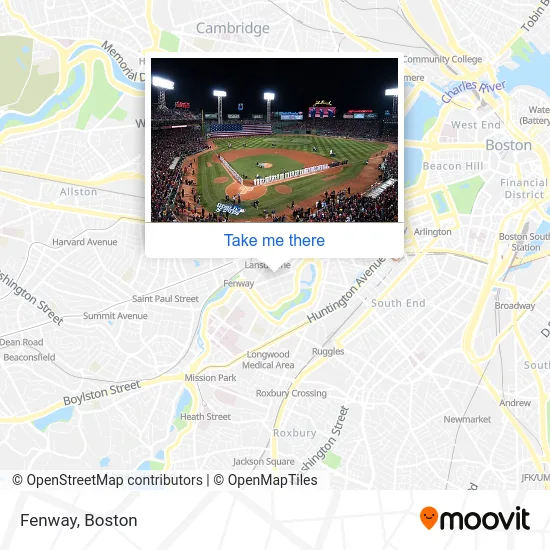 Fenway map