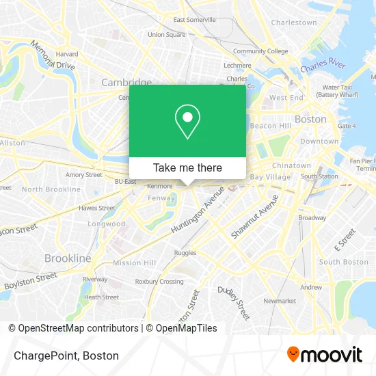ChargePoint map